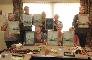 Art Classes and Group Demonstrations by Sharon Wagstaff, Local Artist, Mold