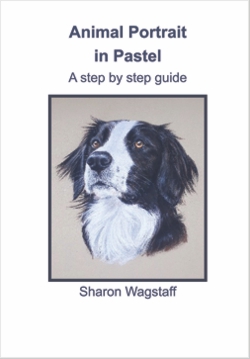 Step by Step Animal Pastel Portrait Drawing Guide by Mold Artist Sharon Wagstaff