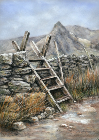 Over the Style, Print for Sale by Mold Artist Sharon Wagstaff