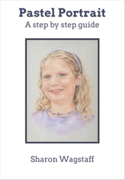 Step by Step Pastel Portrait Drawing Guide by Mold Artist Sharon Wagstaff